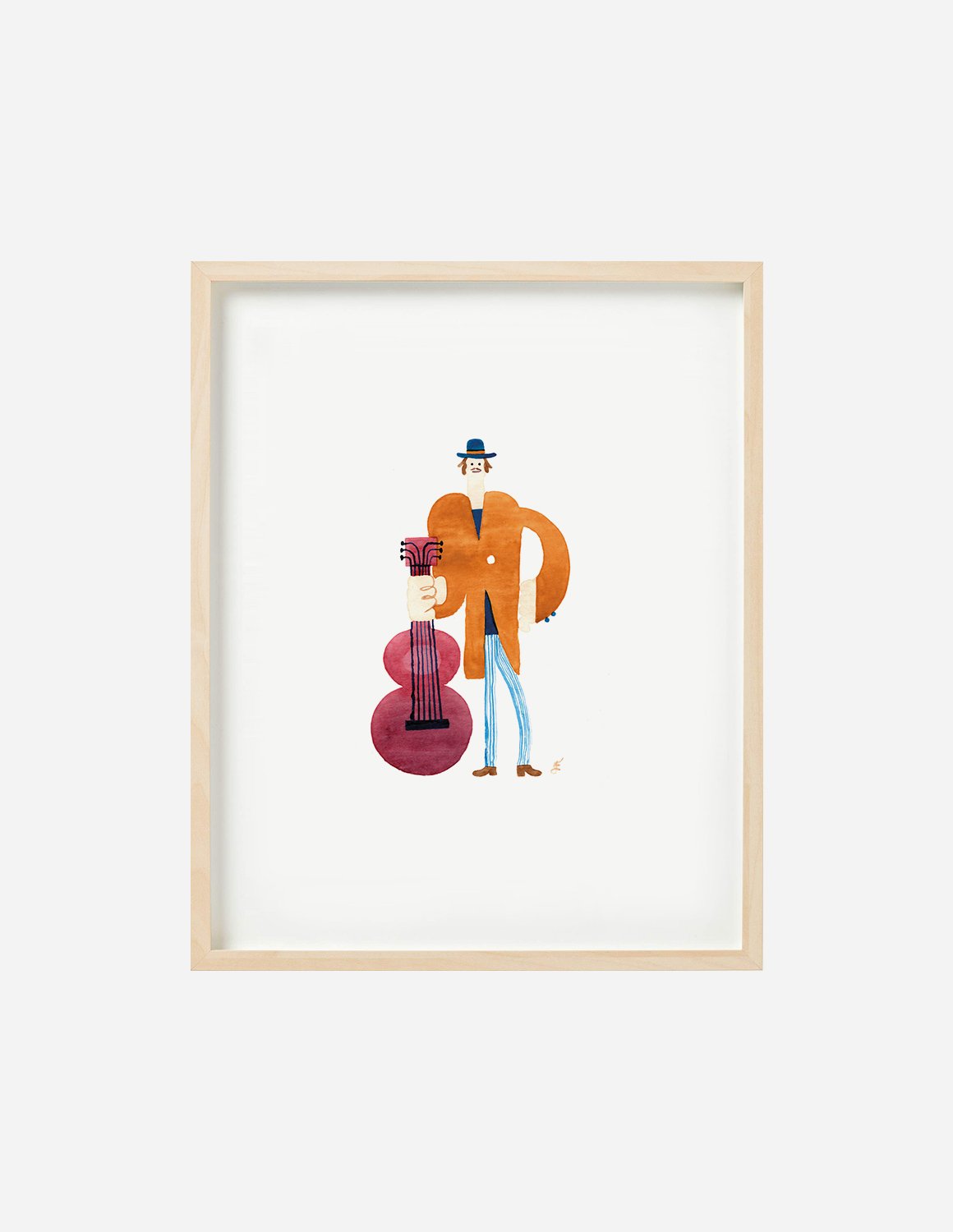 Stampa "The folk singer" - immagine 2