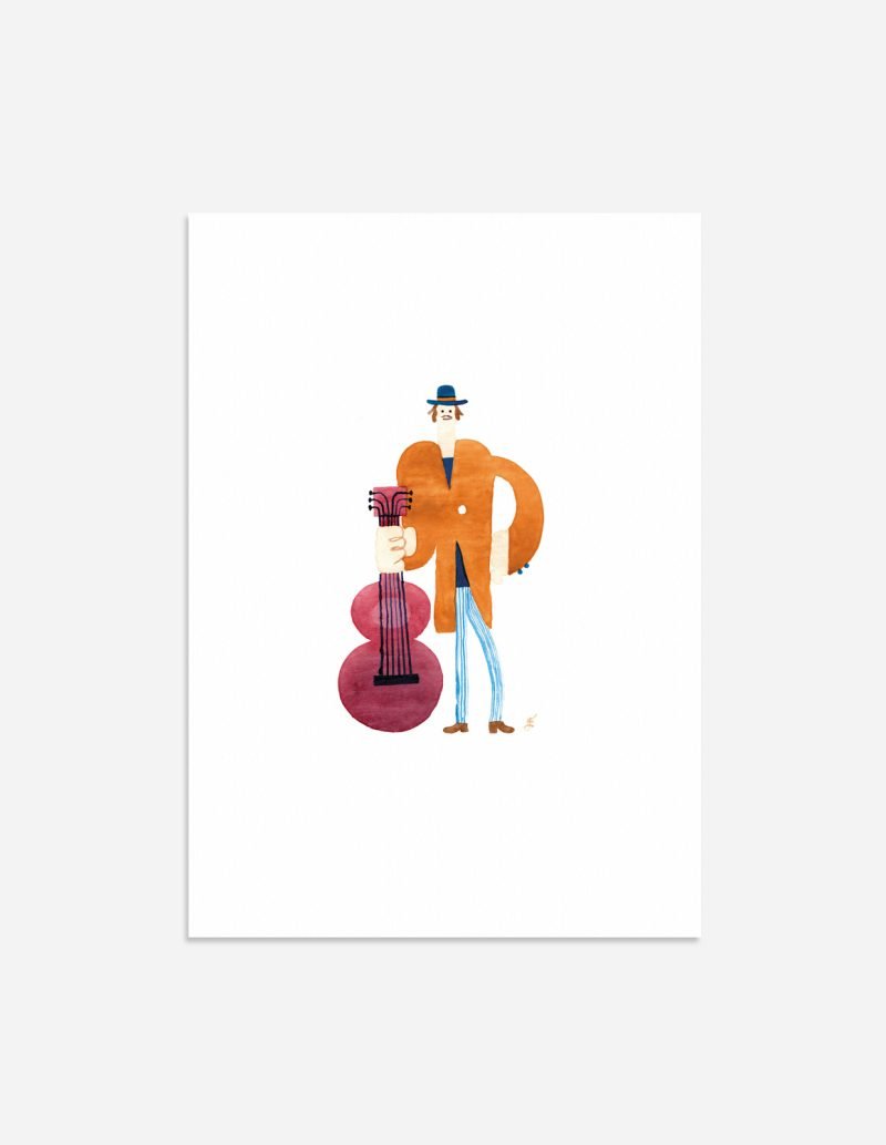 Stampa "The folk singer"