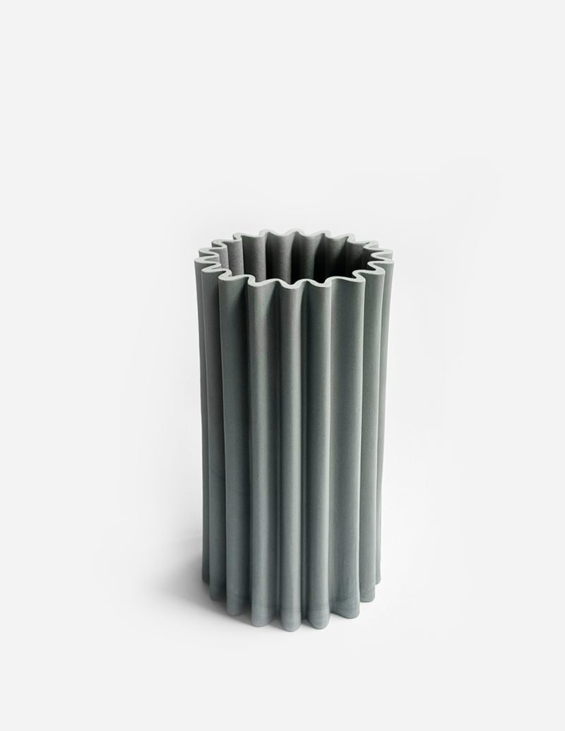 Vaso Flesso 22 Azzurro