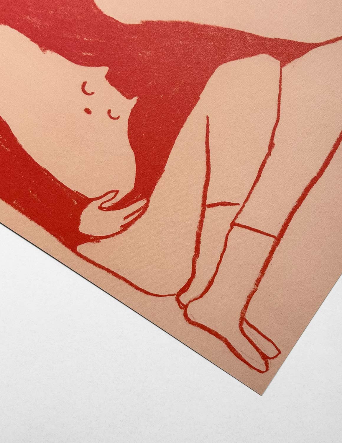 Print "Red sweater and cat" - Image 3