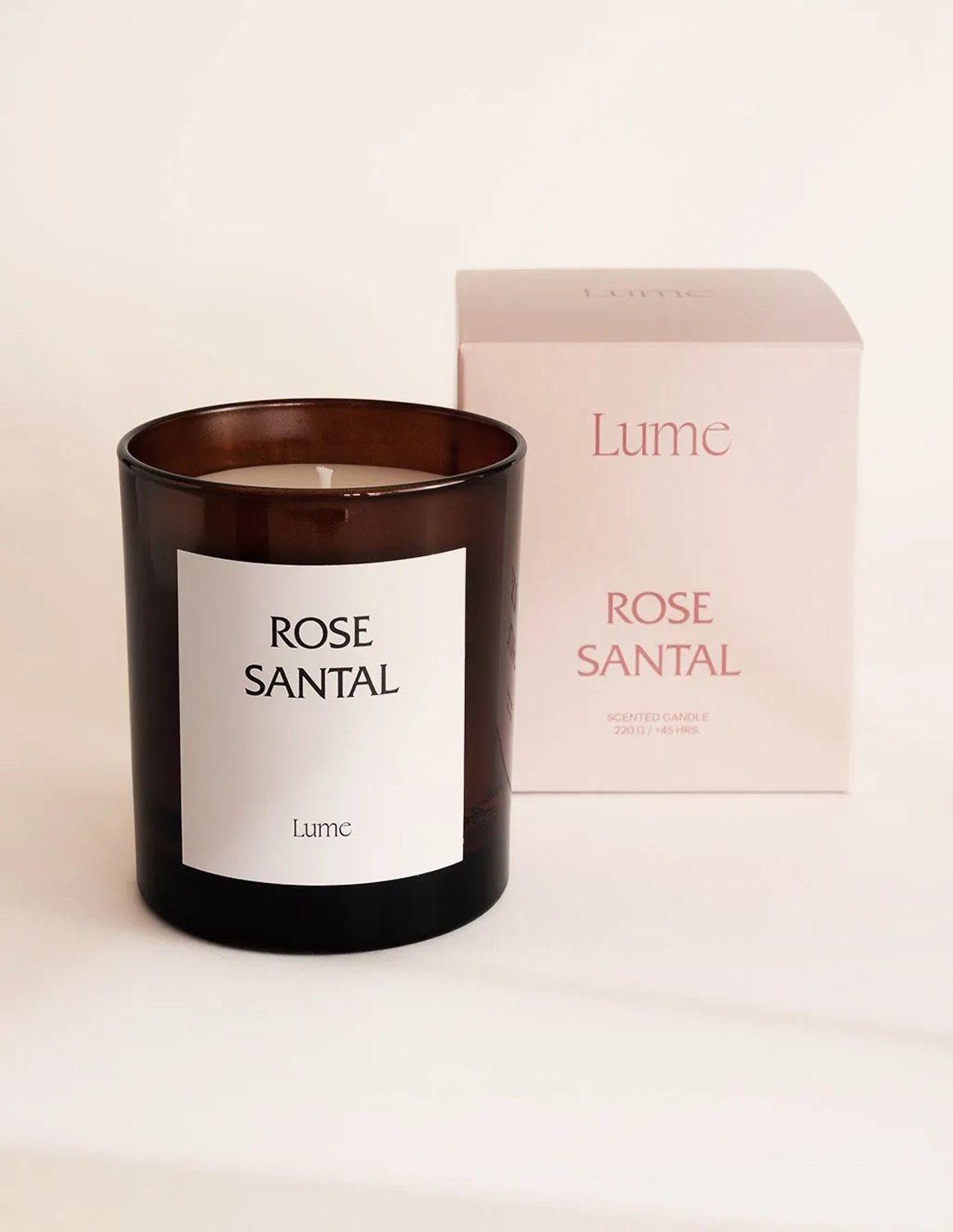 Scented candle Rose Santal - Image 3