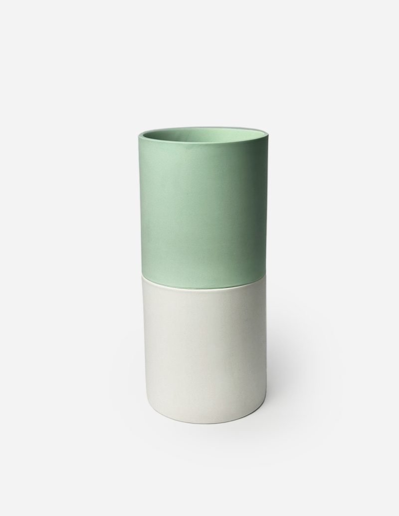 Vaso Slice L in Porcellana