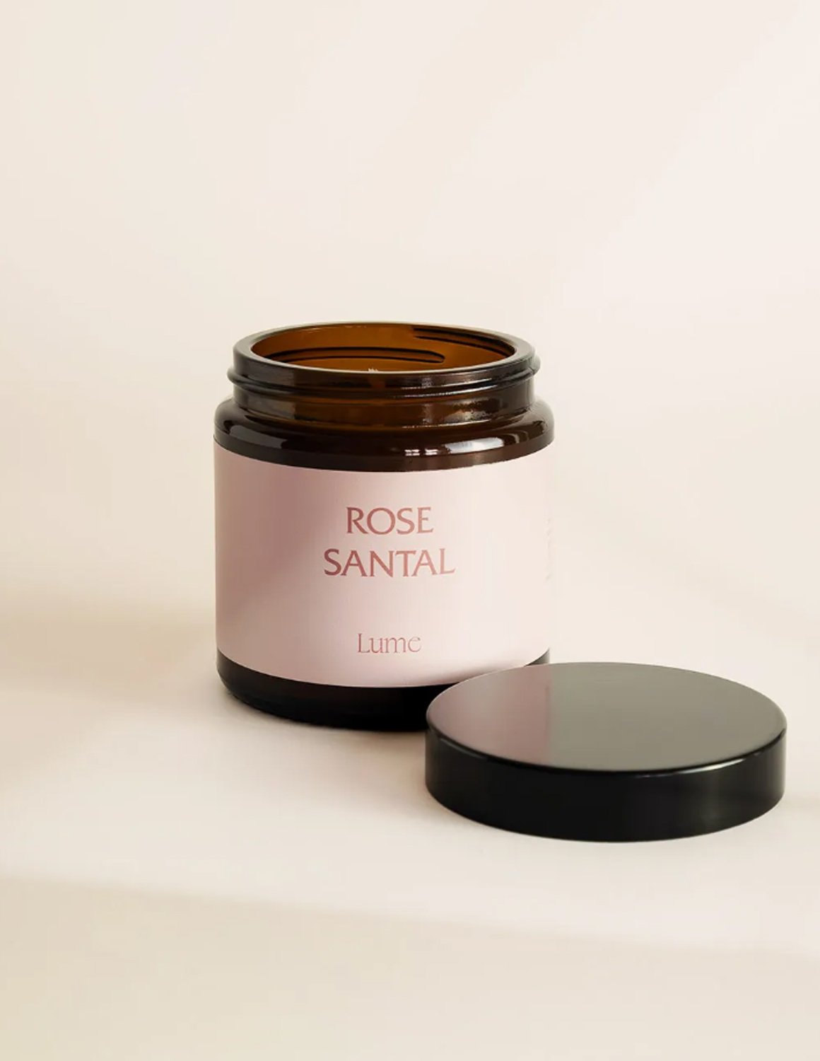 Candela piccola Rose Santal - immagine 2