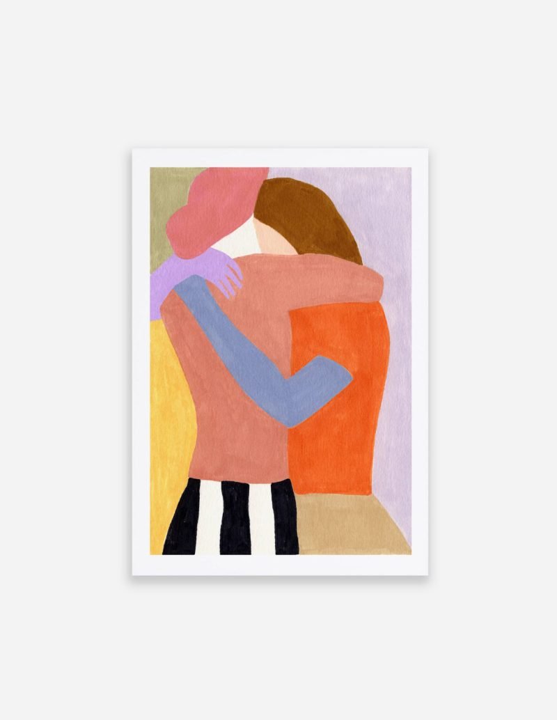 Stampa Colorful Hug