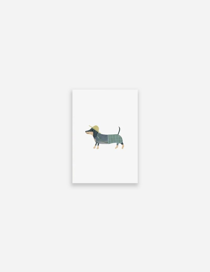 Stampa Stampa Dachshund Teckel A6