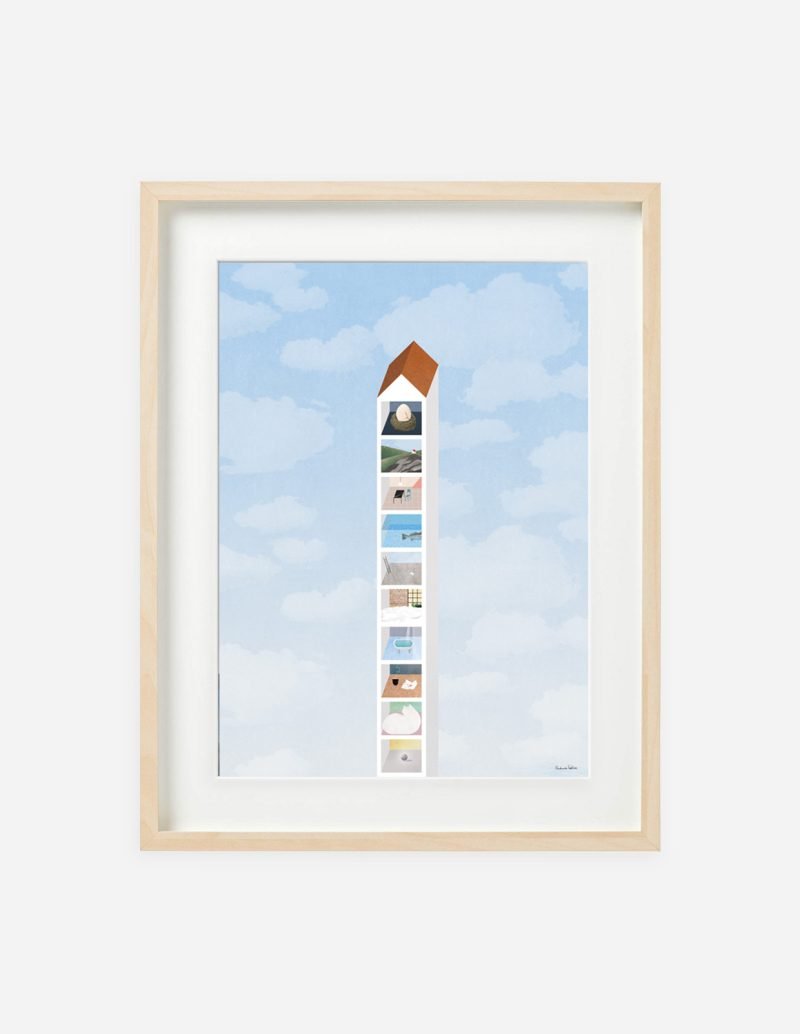 Stampa Four walls and a room