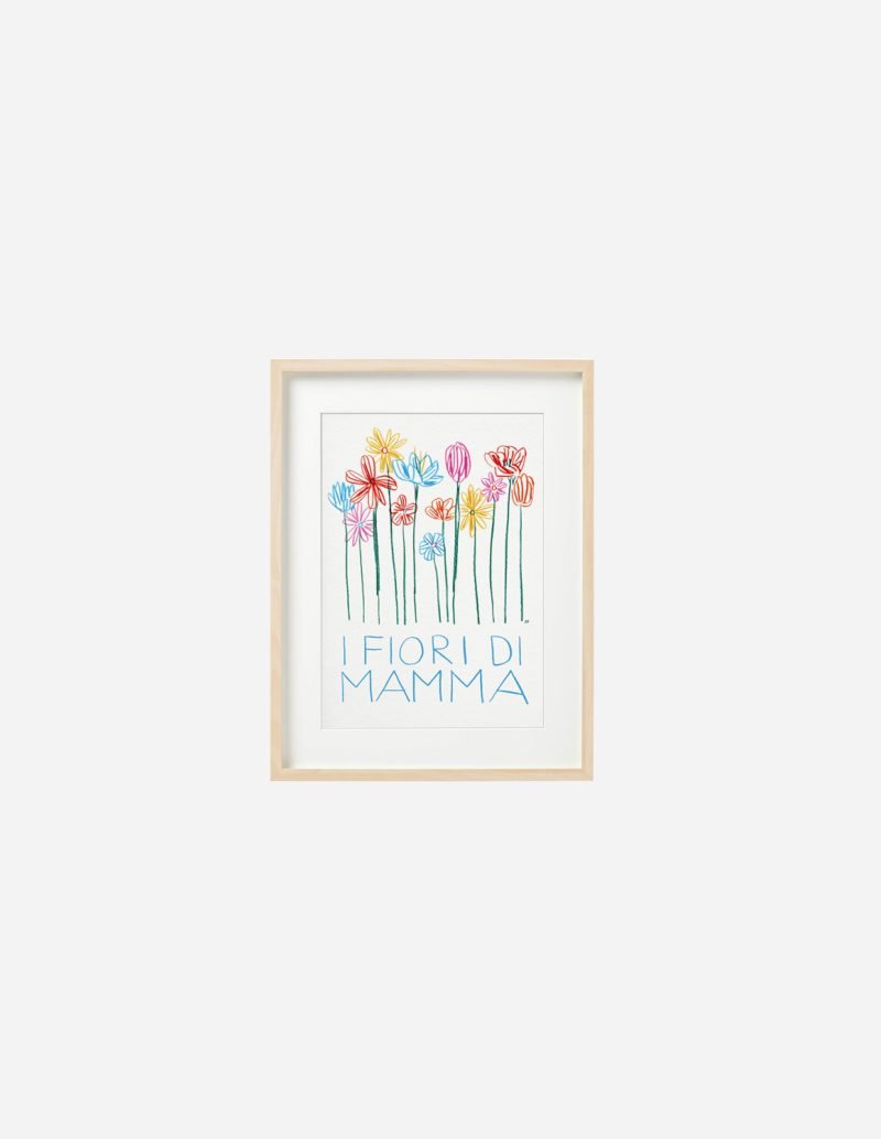 Stampa "I fiori di mamma"