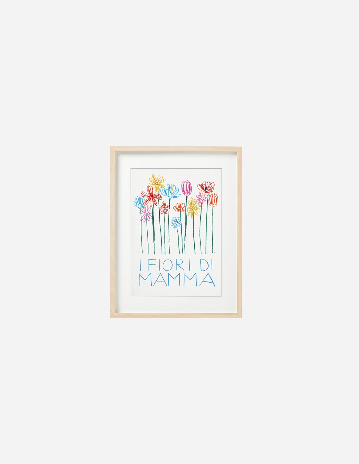 Stampa "I fiori di mamma"