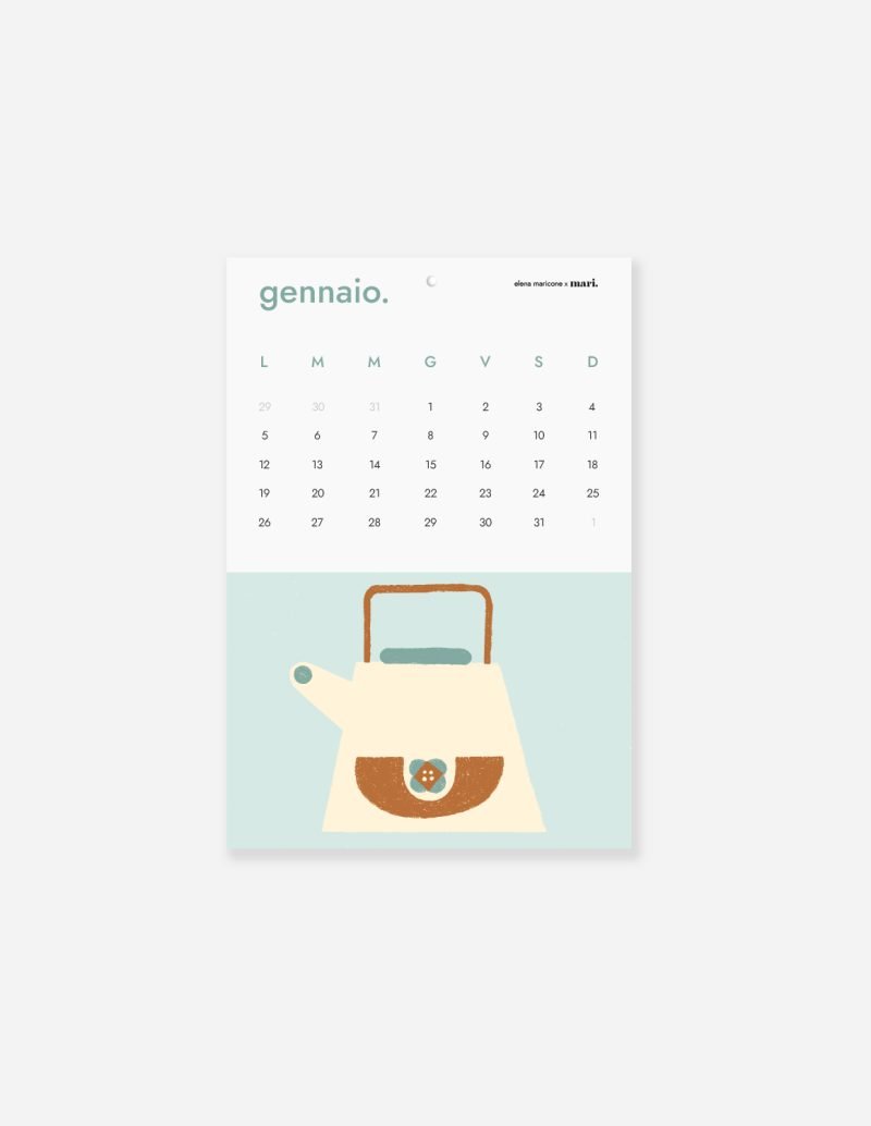 Calendario illustrato 2026