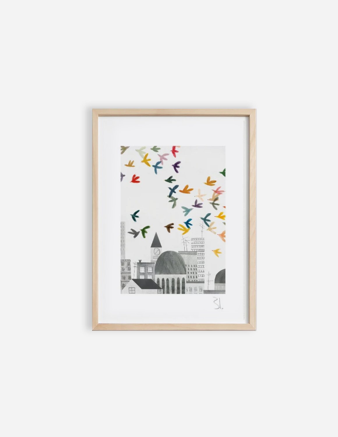 Stampa "Grey city"