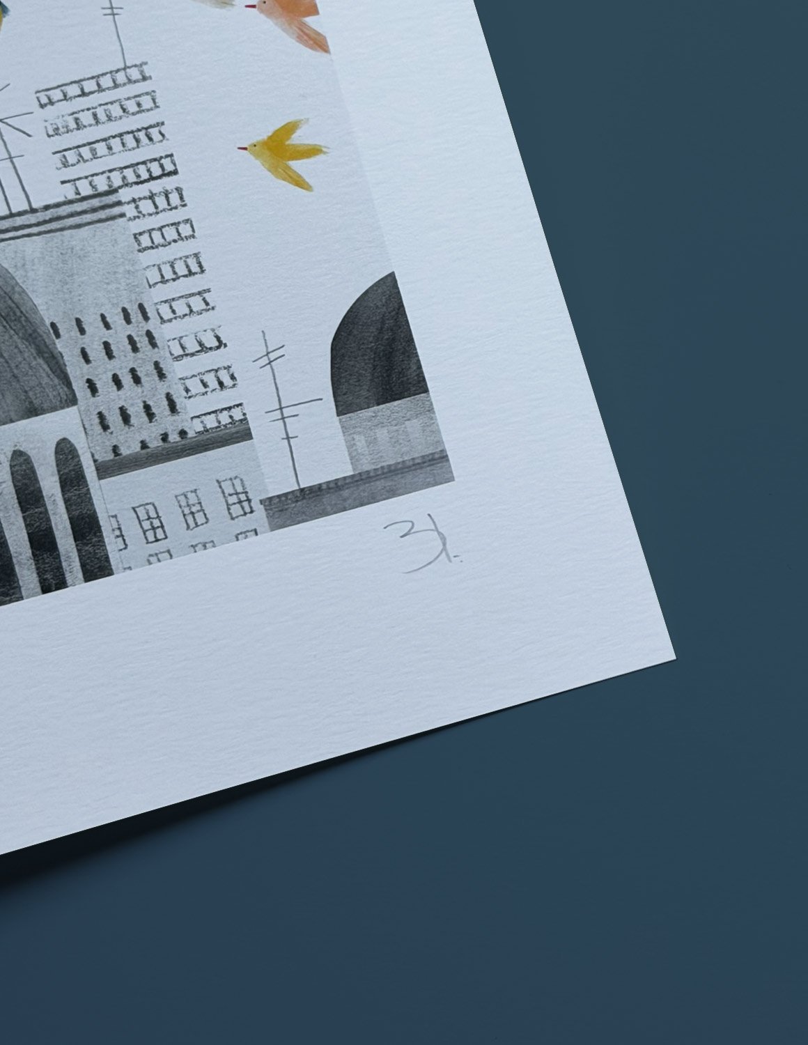 Stampa "Grey city" - immagine 3