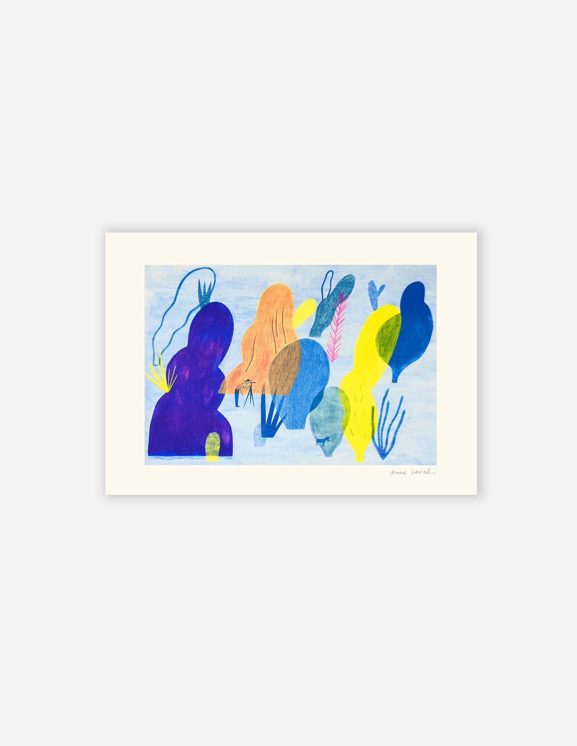 Stampa Risograph "The watcher" - immagine 2