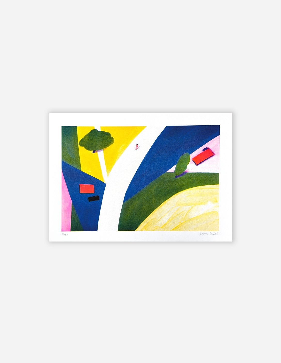 Stampa Risograph "The path" - immagine 2