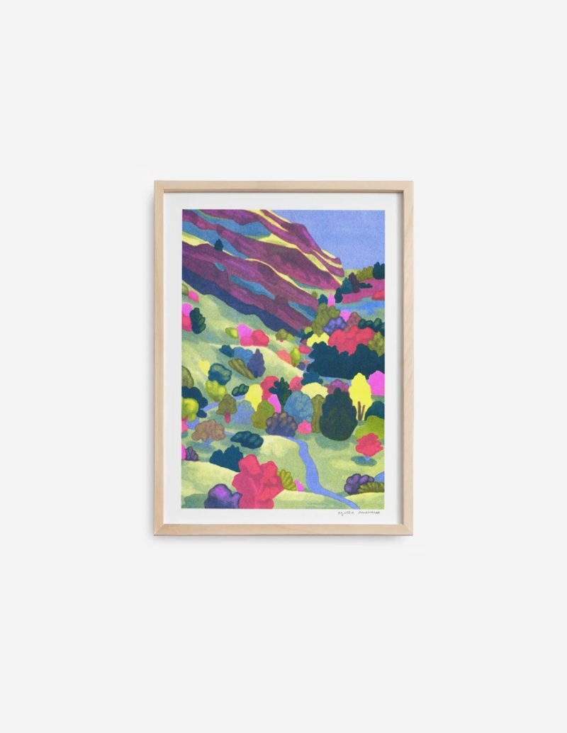 Stampa Risograph "Roselend"