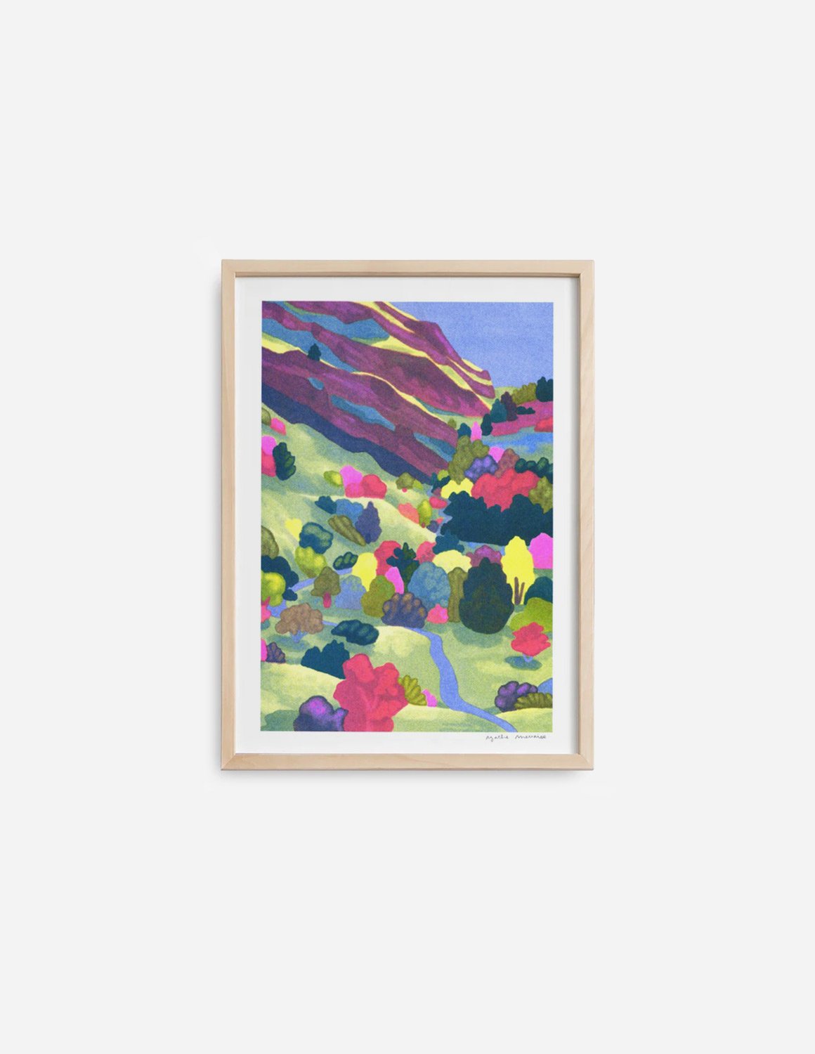 Stampa Risograph "Roselend"