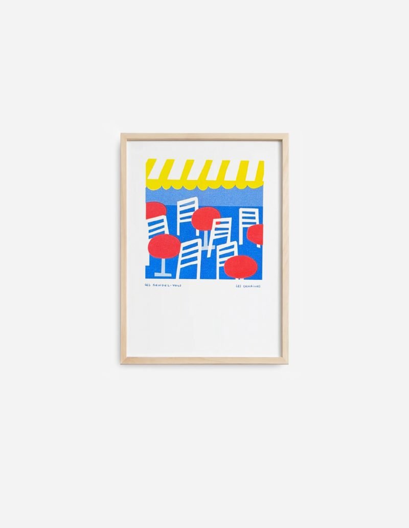 Stampa Risograph "Les rendez-vous"
