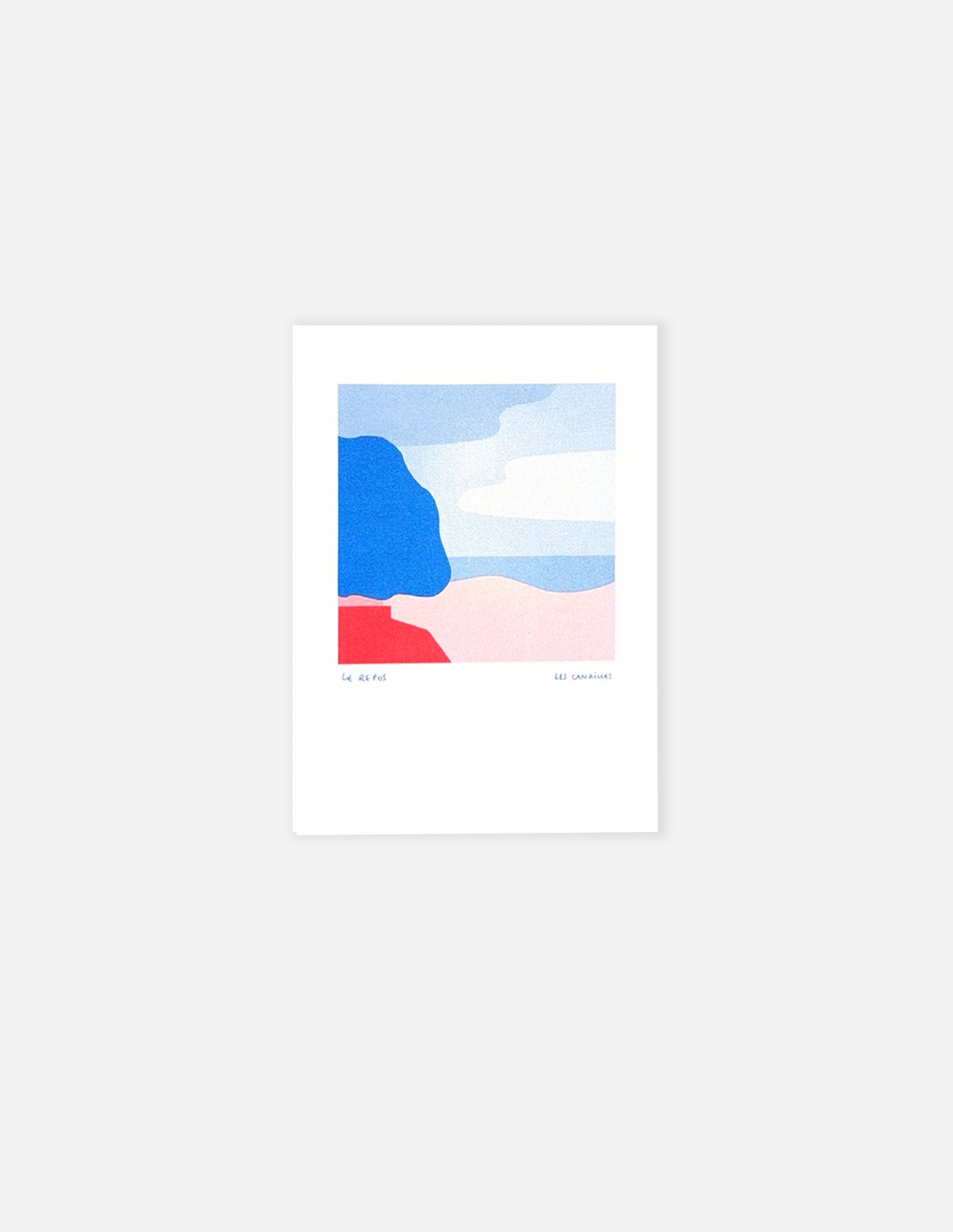 Stampa Risograph "Le repos" - immagine 2