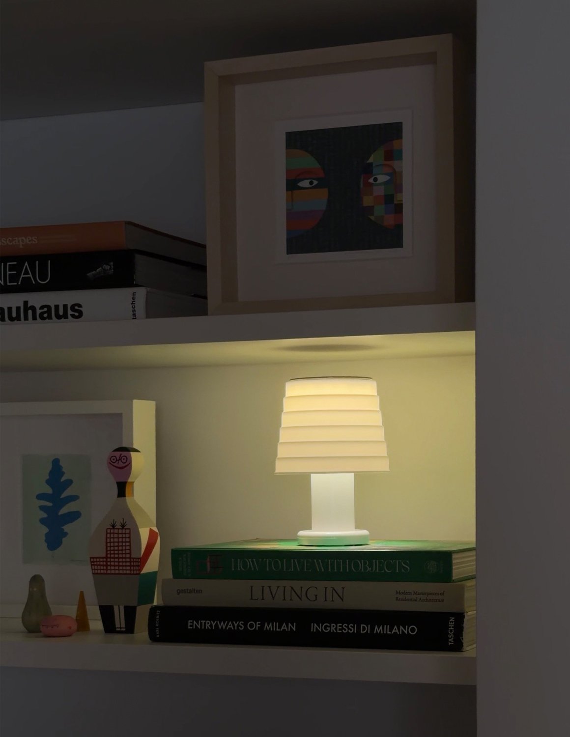 Lampada PL5 - doppio paralume - immagine 3